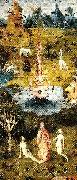 Hieronymus Bosch den vanstra flygeln i ustarnas tradgard